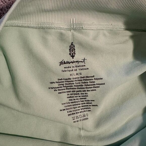 FP Movement Free People pleated mini tennis skirt skort M/L golf mesh - Picture 5 of 6